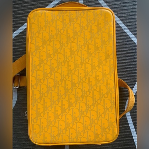 Dior Bags Dior Backpack Mens Yellow Poshmark